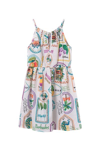 MAYORAL Girl Summer Dress 6986 Colorful