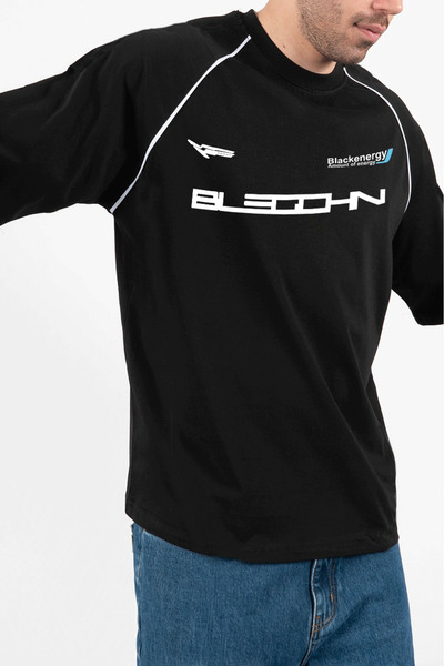 Cool mans تي شيرت صيفي مطبوع عليه Black Energy للرجال من الموسم الجديد باللون...