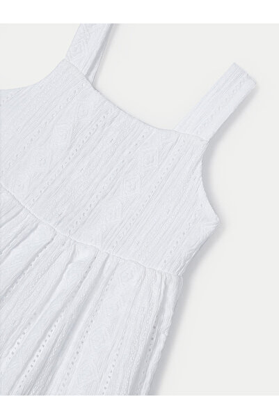 MAYORAL Rochie de vară pentru fete Mayoral 3950 Alb