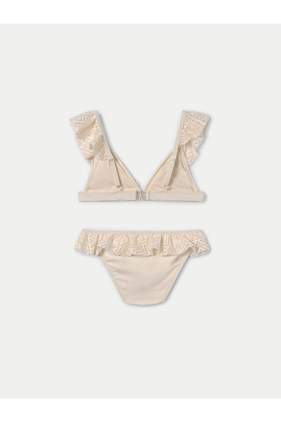 MAYORAL Costum de baie pentru fete 6761 Ecru