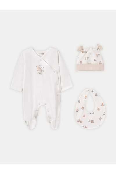 MAYORAL Girl Sleepsuit 9907 White