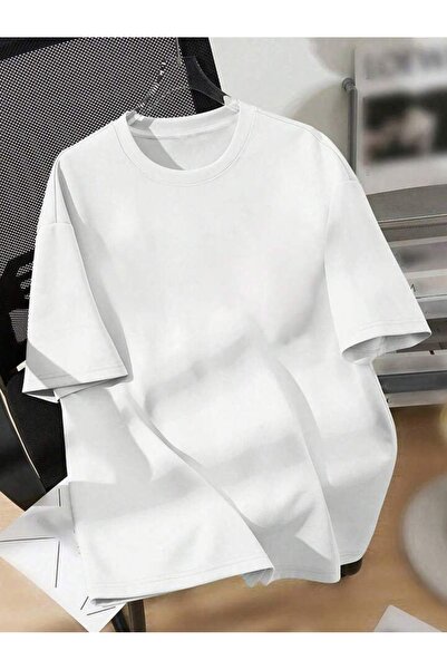 FUNSTYLE Ανδρικό λευκό μπλουζάκι Slim Fit