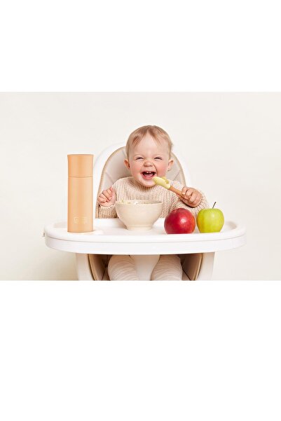 Generic Brand Baby Thermos, Mother Baby Stainless Steel Thermos 400ml Salmon