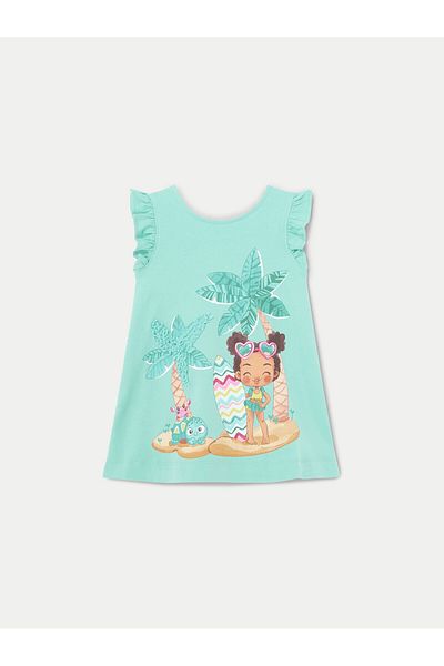 MAYORAL Girl Summer Dress 1931 Green