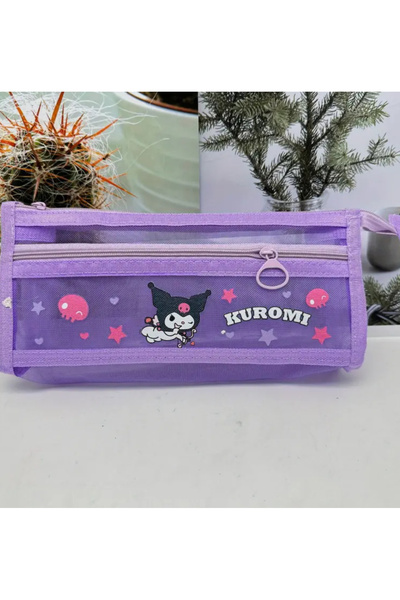 So Iconic مقلمة شفافة بشخصية سانريو كورومي / بنفسجي