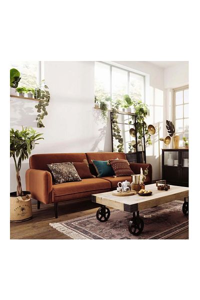 Atmosphera Créateur D'intérieur Bota pillow, polyester, 40 x 40 cm