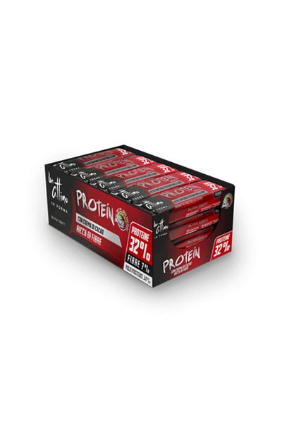 1 Attimo In Forma 32% Protein Bar with Cocoa Cream and Soy Crunchy Flavor – Low Carb, High Protein | 50g | Box of 24