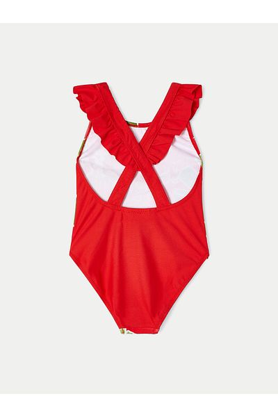 MAYORAL Girl Swimsuit 3715 Red
