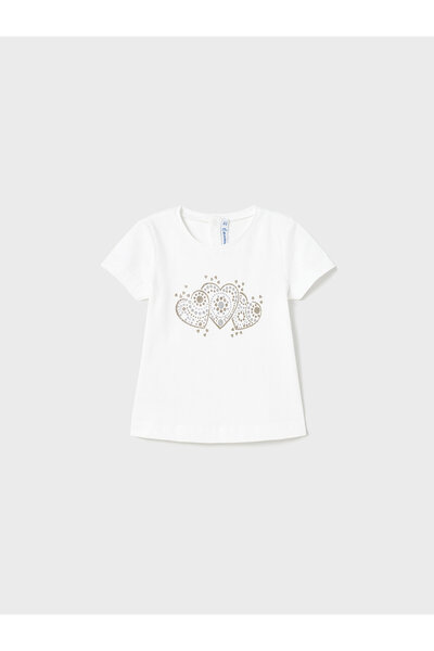 MAYORAL Girl T-Shirt 105 White
