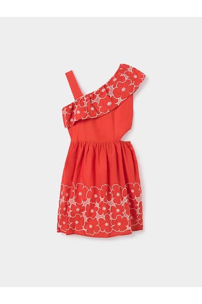 MAYORAL Girl Summer Dress 6963 Red