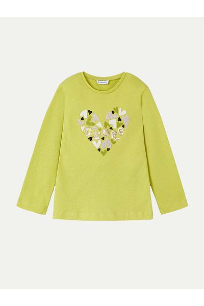 MAYORAL Girl Set Blouse and Leggings 4713 Yellow