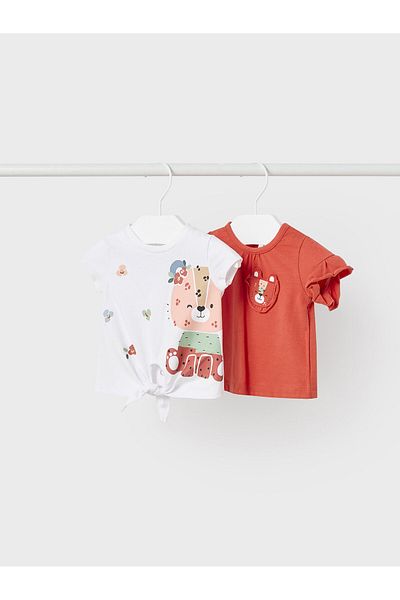 MAYORAL Set de 2 tricouri Mayoral Girl 1097 Colorat