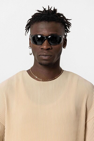 VAMOSCLO Basic oversized Ποδηλατικό Σετ Οθωμανικό Μπεζ