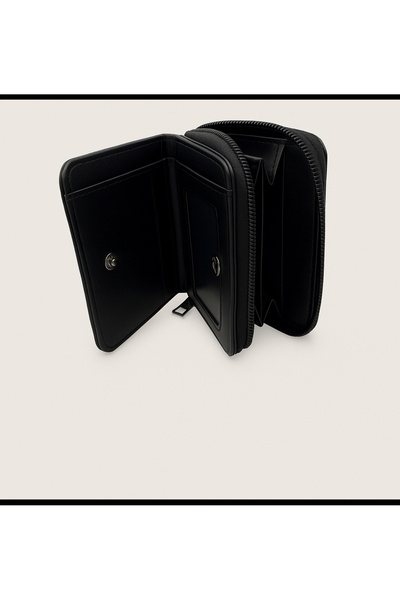 facnspt Πορτοφόλι με φερμουάρ με θέμα Stitch – Μπλε