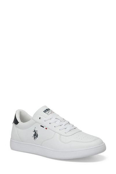 U.S. Polo Assn. U.S. Polo Assn. Unisex White Color Sneaker