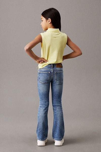 Calvin Klein Kız Çocuk Essential Flare Jean Pantolon - Mavi