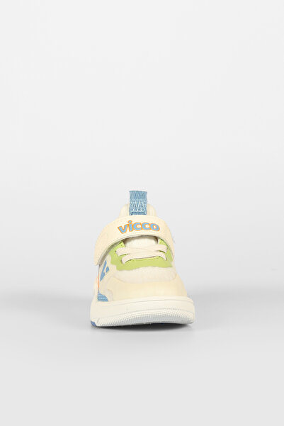 Vicco Daphne Printed Unisex Baby Beige Sneaker