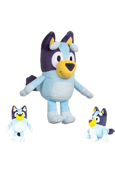 xpress sales Jucărie de pluș Bluey și Bingo, Personaj Bluey, Albastru, 28 cm