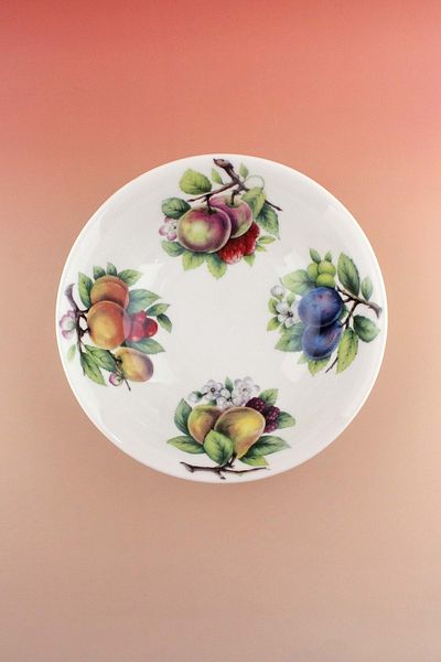 Bursa Porselen Dekor Fruit Oversized Salad Bowl
