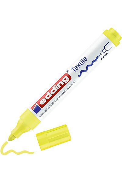 Emperium 4500 Textile Marker, Phosphorescent Yellow