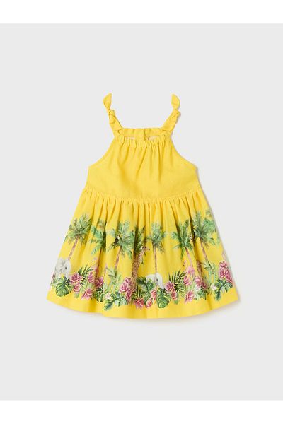 MAYORAL Girl Summer Dress 1967 Yellow