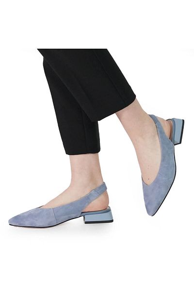 FIORE FINO PANTOFI DECUPATI FIORE FINO 2501046 BLEU