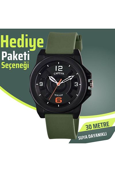 captiva Children's Wrist Watch 30 Meters Water Resistant