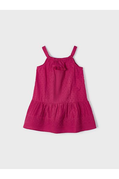 MAYORAL Girl Summer Dress 3938 Burgundy