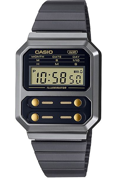 Casio Casio watch, Vintage Edgy A100WEGG-1A2