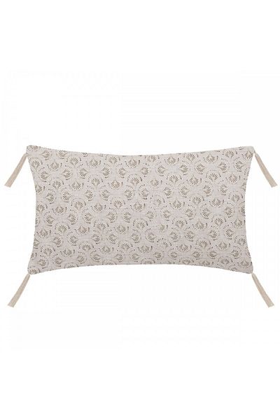 Atmosphera Créateur D'intérieur Linah pillow, polyester, beige, 50x30 cm