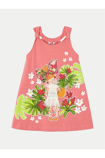 MAYORAL Girl Summer Dress 3943 Pink
