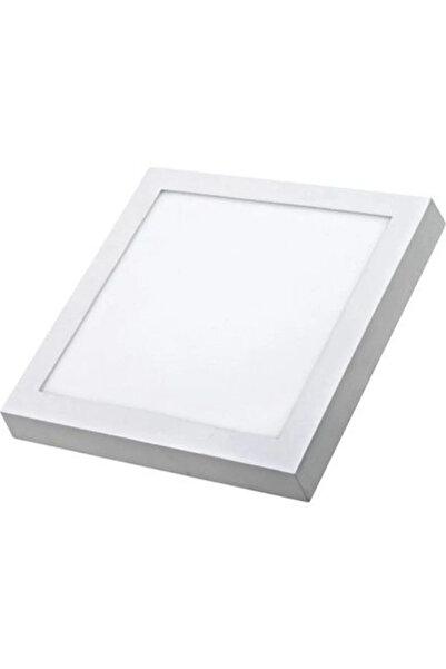 Cata CT-5234 18W Panel LED Armatür Beyaz Kare Sıva Üstü Metal Kasa Beyaz Işık 6400k