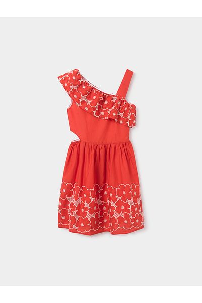 MAYORAL Girl Summer Dress 6963 Red