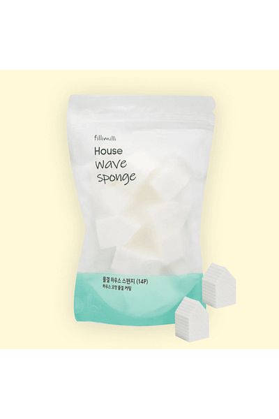 Fillimilli Makeup sponge set, Fillimilli, House Wave Sponge, 14 pcs