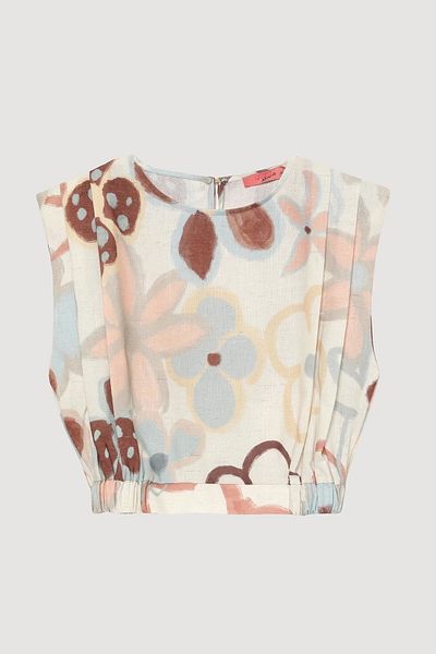 Quzu 25Yblz00438 Blouse Beige