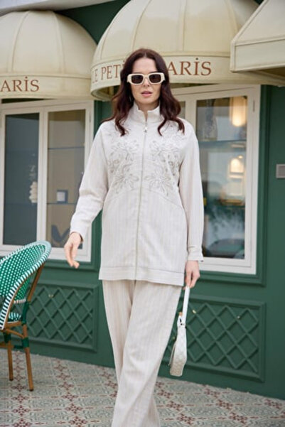Generic Brand Premium by Chain Embroidered Linen Set