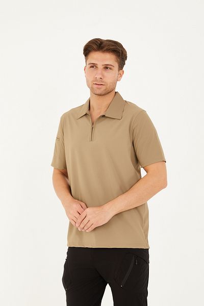 Camp Scoutland Camp625 Outdoor Tactical Water Repellent Ανδρικό Μπεζ Tactical T-shirt