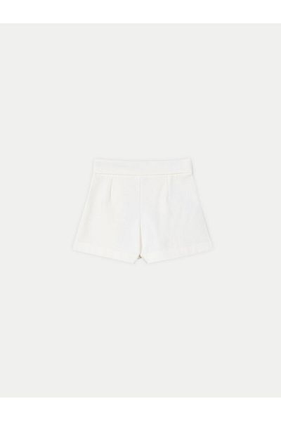 MAYORAL Pantaloni scurți din material textil pentru fete 3201 Ecru