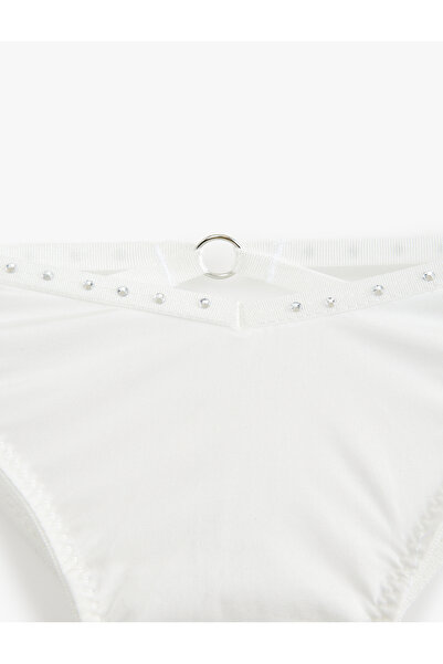 Koton Bridal Arkası Pencere Detaylı Taş Detaylı String Külot