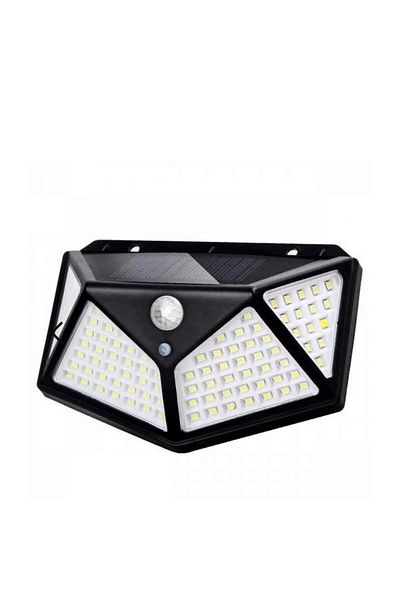 OEM Lampa solara 100 Led-uri, senzor de noapte, senzor de miscare, 3 trepte de iluminare