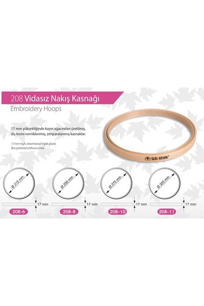 Şirin Kasnak ŞİRİN VİDASIZ KASNAK 208 SERİSİ 17mm