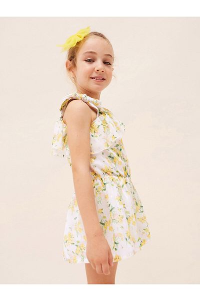 MAYORAL mayoral Girl Jumpsuit 3842 White