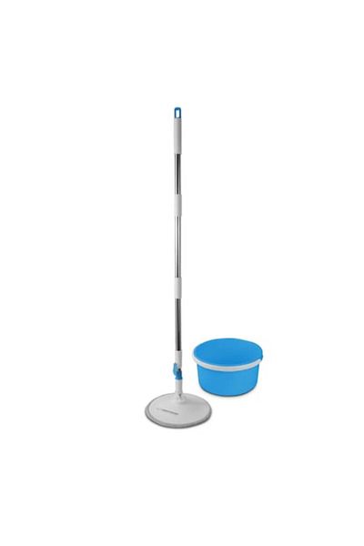 ESPERANZA Set mop rotativ Esperanza Spin Mop, cu galeata si storcator, rotire 360 grade, diametru mop 25.5 cm