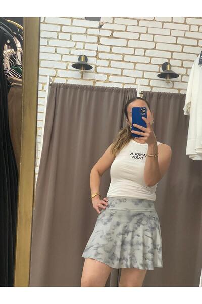 TUBA TOPTAŞ Polyemid Shorts Skirt