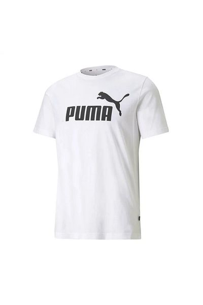 Puma Tricou ESS Logo Puma Alb