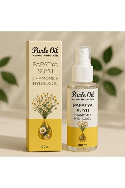 PURLEOİL Papatya Hidrosolü – Hassas Ciltlere Doğal Yatıştırıcı Dokunuş!