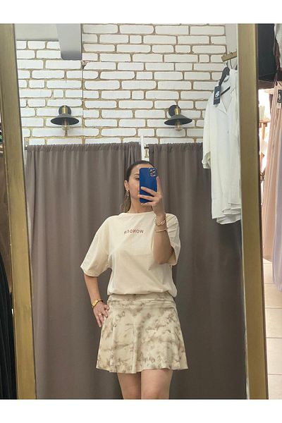 TUBA TOPTAŞ Polyemid Shorts Skirt