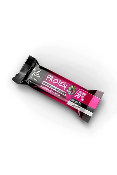 1 Attimo In Forma Protein Bar with 20% Goji Berry &mulberries Flavor – Low Sugar, High Protein | 50g | Box of 24
