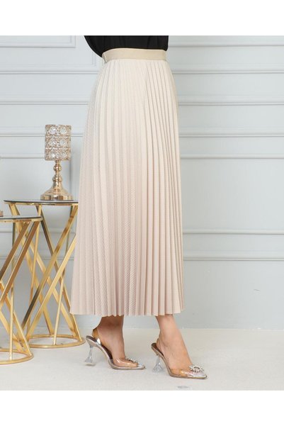 Famelin Piliseli Etek 95cm