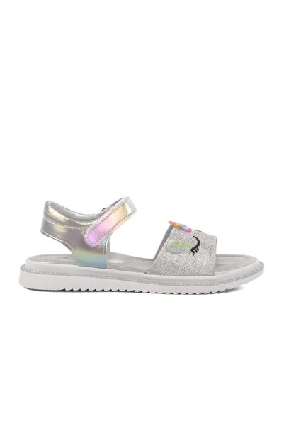 WALKWAY Silver Glitter Children's Sandals 25t105 F